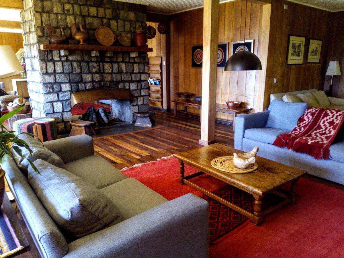 Hotel Y Cabanas El Parque Вильяррика Экстерьер фото